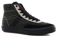 Vans Crockett Pro High Top Skate Shoes - forest/black