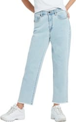 Volcom Women's STN Step Hirise Jeans - thrifter blue light