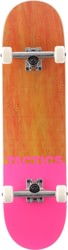Tactics Cutoff 7.75 Complete Skateboard - pink/orange