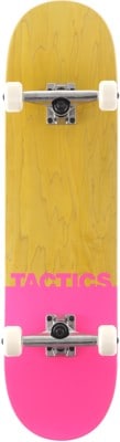 Tactics Cutoff 7.75 Complete Skateboard - pink/yellow - view large