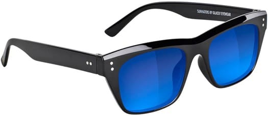 Glassy Santos Polarized Sunglasses - black/blue polarized lens - view large