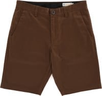 Volcom Frickin Modern Stretch Shorts - dark earth