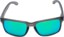 Dang Shades All Terrain Polarized Sunglasses - frost smoke/green mirror polarized lens - front