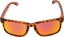 Dang Shades All Terrain Polarized Sunglasses - matte tortoise/red mirror polarized lens - front