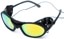 black/fire orange polarized lens
