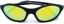 black/fire orange polarized lens - front detail