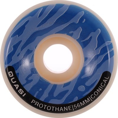 Quasi P-Thane Skateboard Wheels - white/blue (99a) - view large
