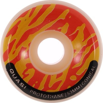 Quasi P-Thane Skateboard Wheels - white/red (99a) - view large