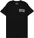 Heroin Curb Crusher T-Shirt - black - front