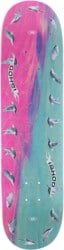 Real Ishod Mobius Doves 8.0 Twin Tail Skateboard Deck - multi