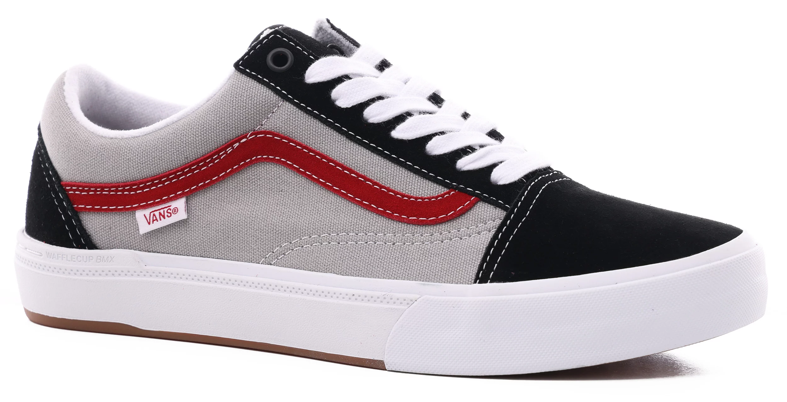 Uitgaand Afhaalmaaltijd pint Vans BMX Old Skool Shoes - black/gray/red | Tactics