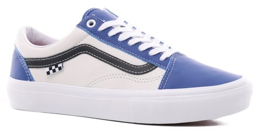 Vans Skate Old Skool Shoes - (sport leather) true blue/white - view large