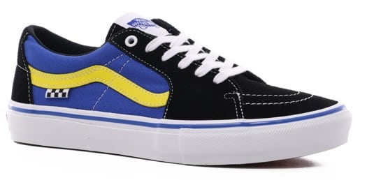 Vans Skate Sk8-Low Shoes - black/dazzling blue - view large