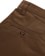 Volcom Frickin Skate Chino Pants - dark earth - alternate reverse detail