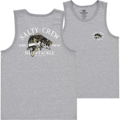 Salty Crew Bass Man Tank - athletic heather - view large