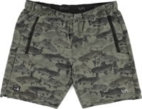 RVCA Yogger Stretch Shorts - (ben horton) fish camo beetle