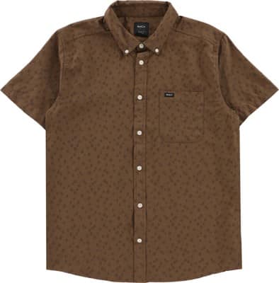 RVCA That'll Do Dobby S/S Shirt - tobacco - view large