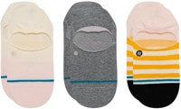 Stance Women's Absolute No Show 3-Pack Socks - pink