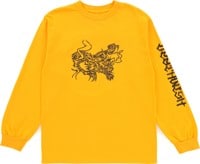 Deathwish Strictly DW L/S T-Shirt - yellow