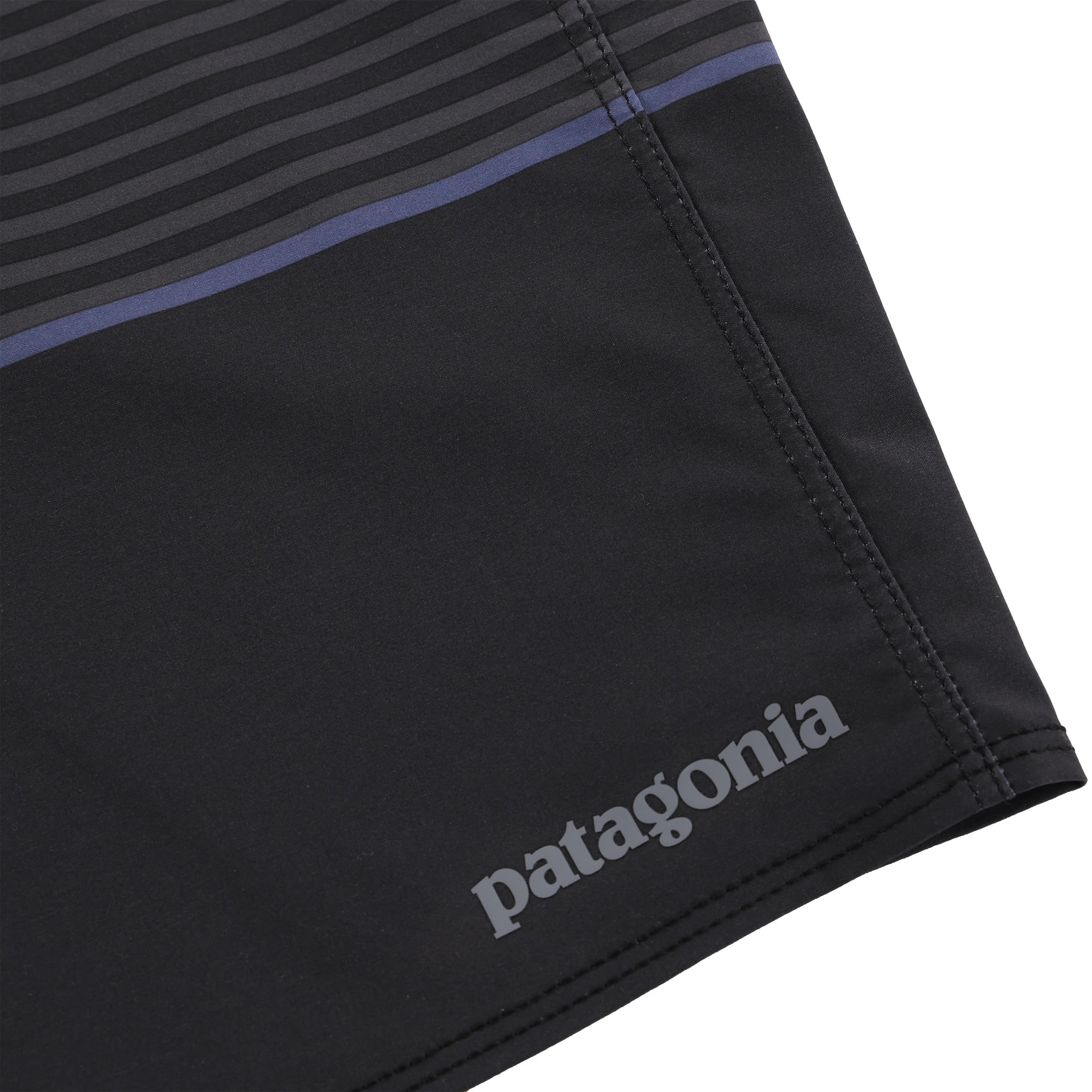 Patagonia Hydropeak 18" Boardshorts olivas stripe ink black Tactics