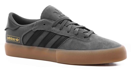 Adidas Matchbreak Super Skate Shoes - grey five/core black/gum4 - view large