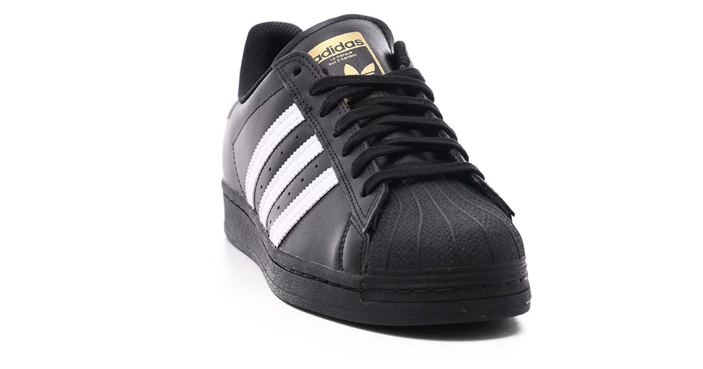 Atajos Absorber Sabor Adidas Superstar ADV Skate Shoes - core black/footwear white/footwear white  - Free Shipping | Tactics