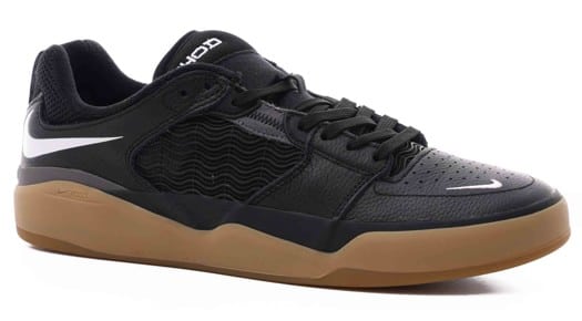 Nike SB Ishod Wair PRM Skate Shoes - black/white-dark grey-black - view large