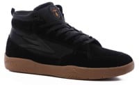 Lakai Trudger Skate Shoes - black/gum suede