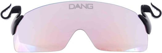 Dang Shades Clip N Flip Sunglasses - black/blue mirror lens - view large