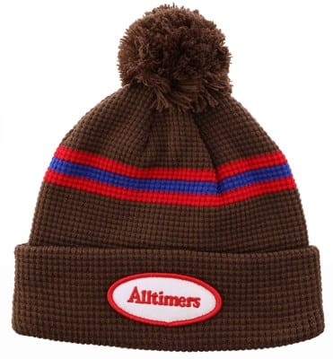 Alltimers Tankful Beanie - brown/red-blue - view large