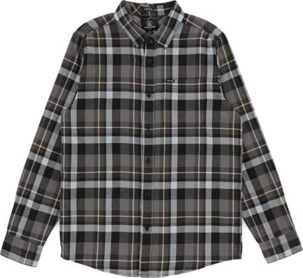 Volcom Caden Plaid Flannel Shirt - lead - view large