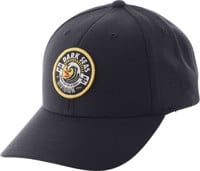 Dark Seas Carver Snapback Hat - black