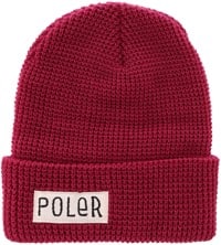 Poler Workerman Beanie - dusty rose