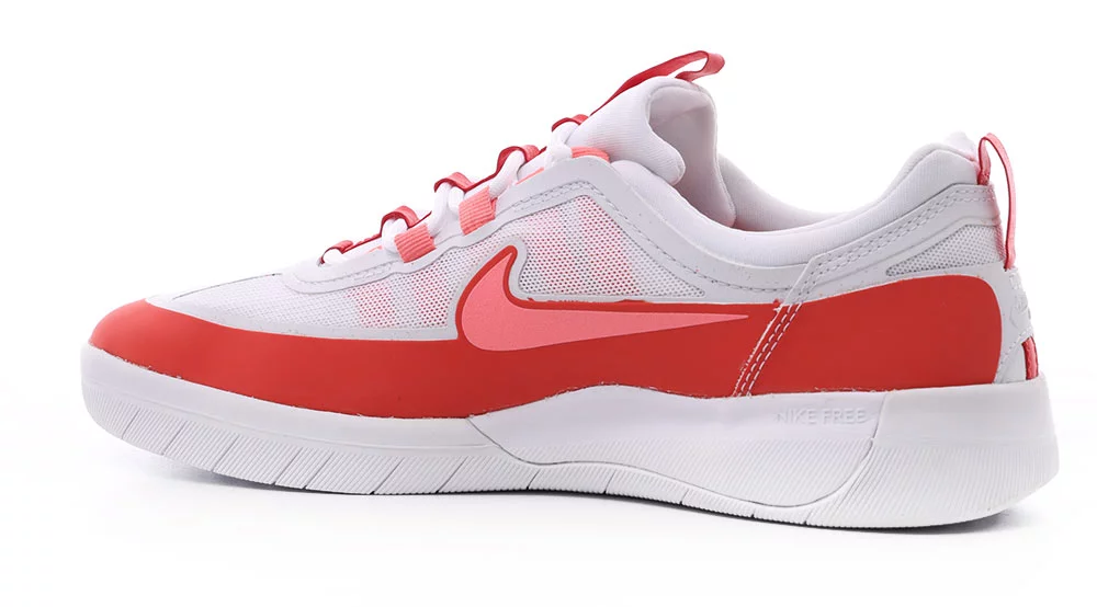 Nike SB SB Nyjah Free 2.0 Skate Shoes - lobster/pink gaze -lobster-white - Free Shipping |