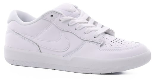 Nike SB Force 58 PRM L Skate Shoes - white/white-white-white - view large