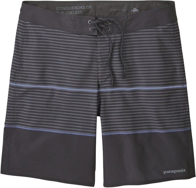 Patagonia Hydropeak 18" Boardshorts olivas stripe ink black Tactics