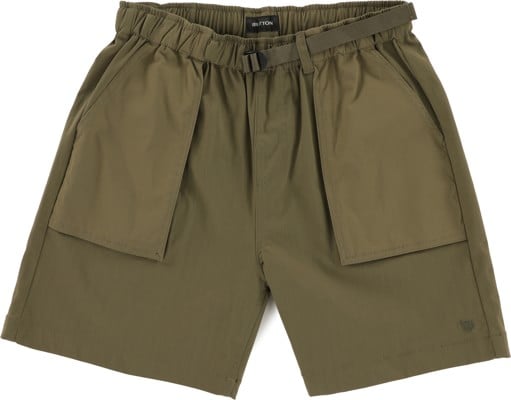 Brixton Jupiter Service X Shorts - military olive/mermaid - view large