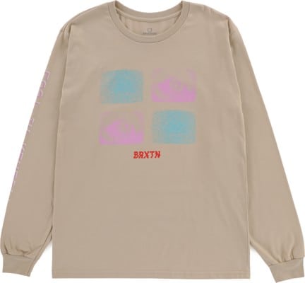 Brixton All Eyes L/S T-Shirt - sand - view large
