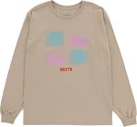 Brixton All Eyes L/S T-Shirt - sand