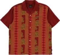 Brixton Bunker S/S Shirt - dark brick
