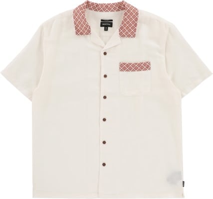 Brixton Bunker S/S Shirt - off white - view large