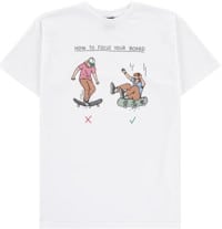 Brother Merle Board Breaking T-Shirt - white
