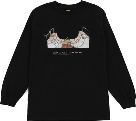 Brother Merle Perfect Ramp L/S T-Shirt - black - view large