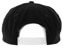 Portal Dimension Wizard Swirl Corduroy Snapback Hat - black - reverse