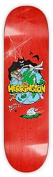 Polar Skate Co. Herrington Planet 8.125 Skateboard Deck - red