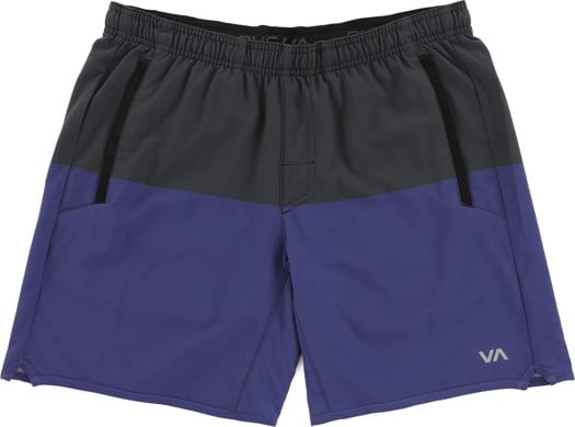 RVCA Yogger Stretch Shorts - imperial blocked - view large