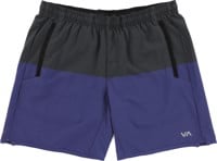 RVCA Yogger Stretch Shorts - imperial blocked