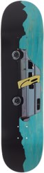 Tactics Wong's Van Line Skateboard Deck - econo teal
