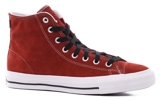 Converse Chuck Taylor All Star Pro High Skate Shoes - dark terracotta/black/white - view large