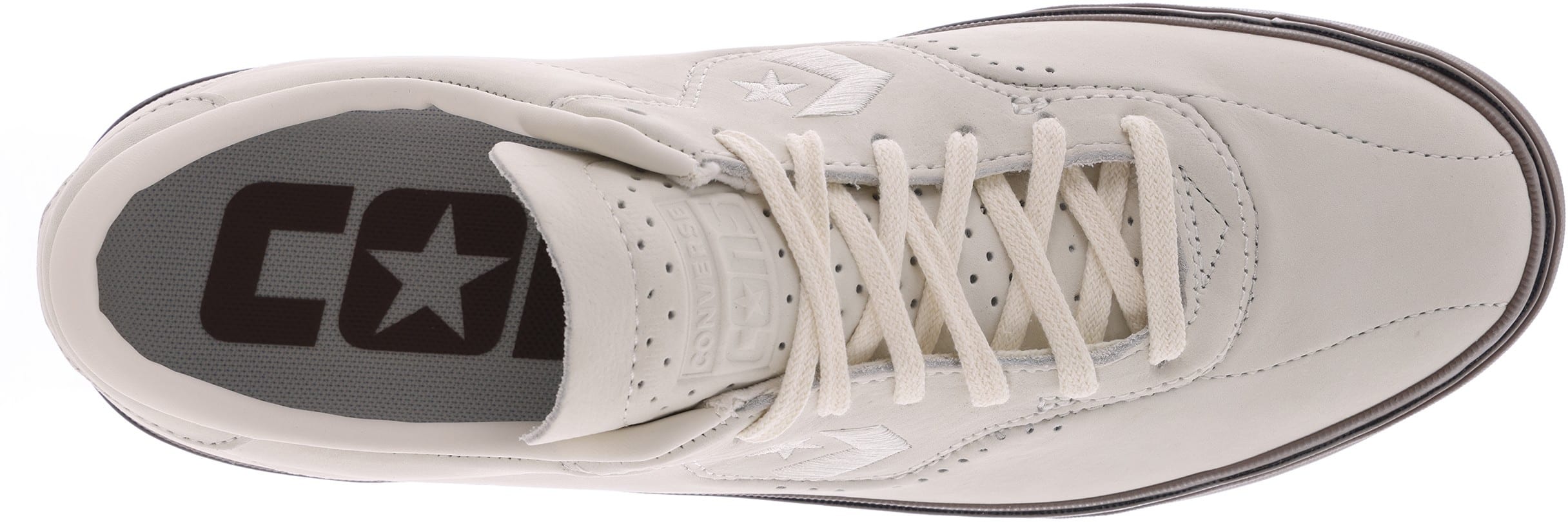 Converse Louie Lopez Pro Skate Shoes egret/dark mushroom/gum brown